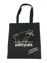Load image into Gallery viewer, ei8htycats tote bag